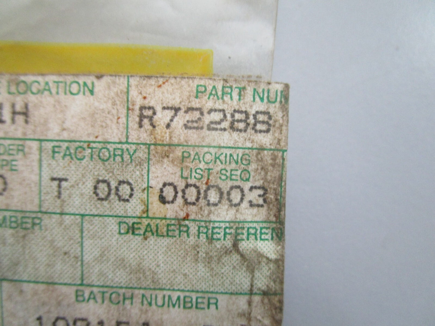 *NEW OEM* 0820 John Deere Spacer R72288