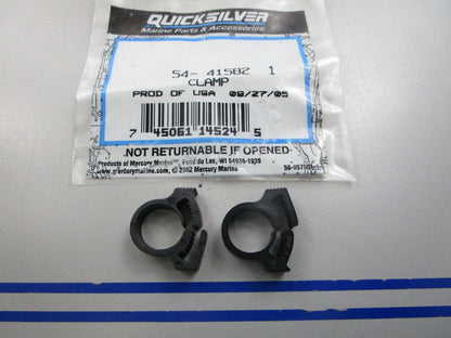 NEW OEM (LOT OF 2) 54-415821 Mercury Quicksilver Clamp 0810