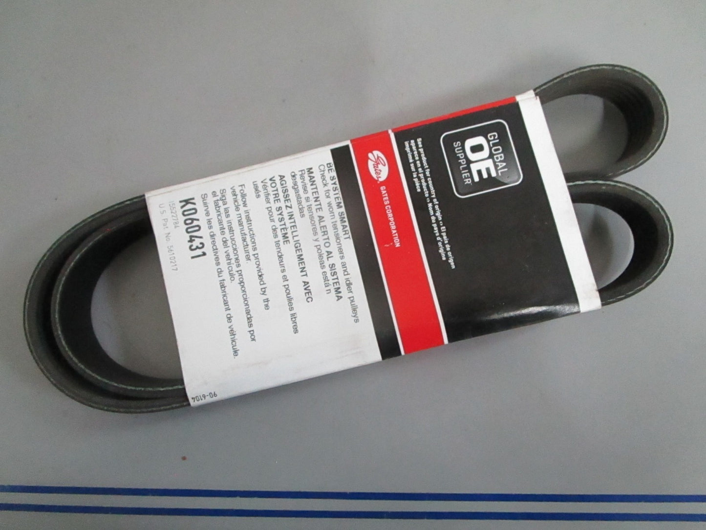 NEW K060431 Gates Century Series Micro-V Serpentine Belt 0820
