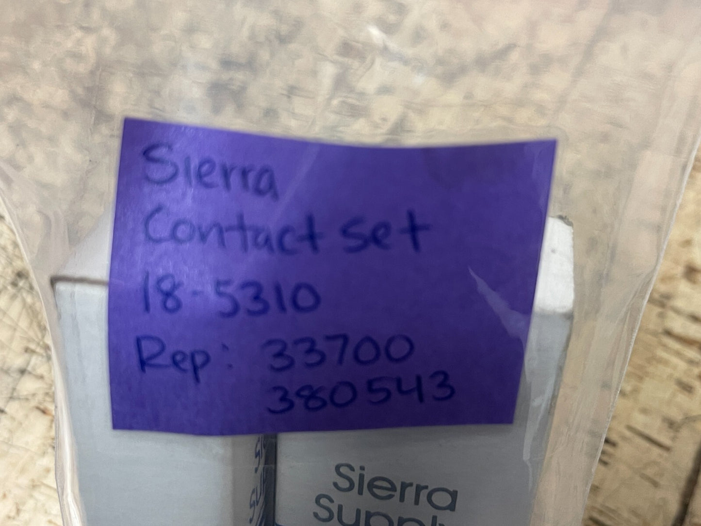 *NEW* 0810 Sierra Contact Set 18-5310 Replaces: OMC Evinrude 33700 380543