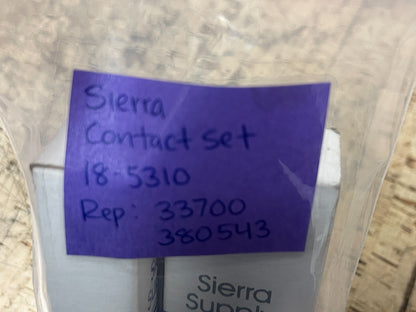 *NEW* 0810 Sierra Contact Set 18-5310 Replaces: OMC Evinrude 33700 380543
