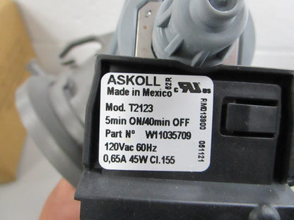 NEW OEM W11460945 Whirlpool Pump & Motor 0810