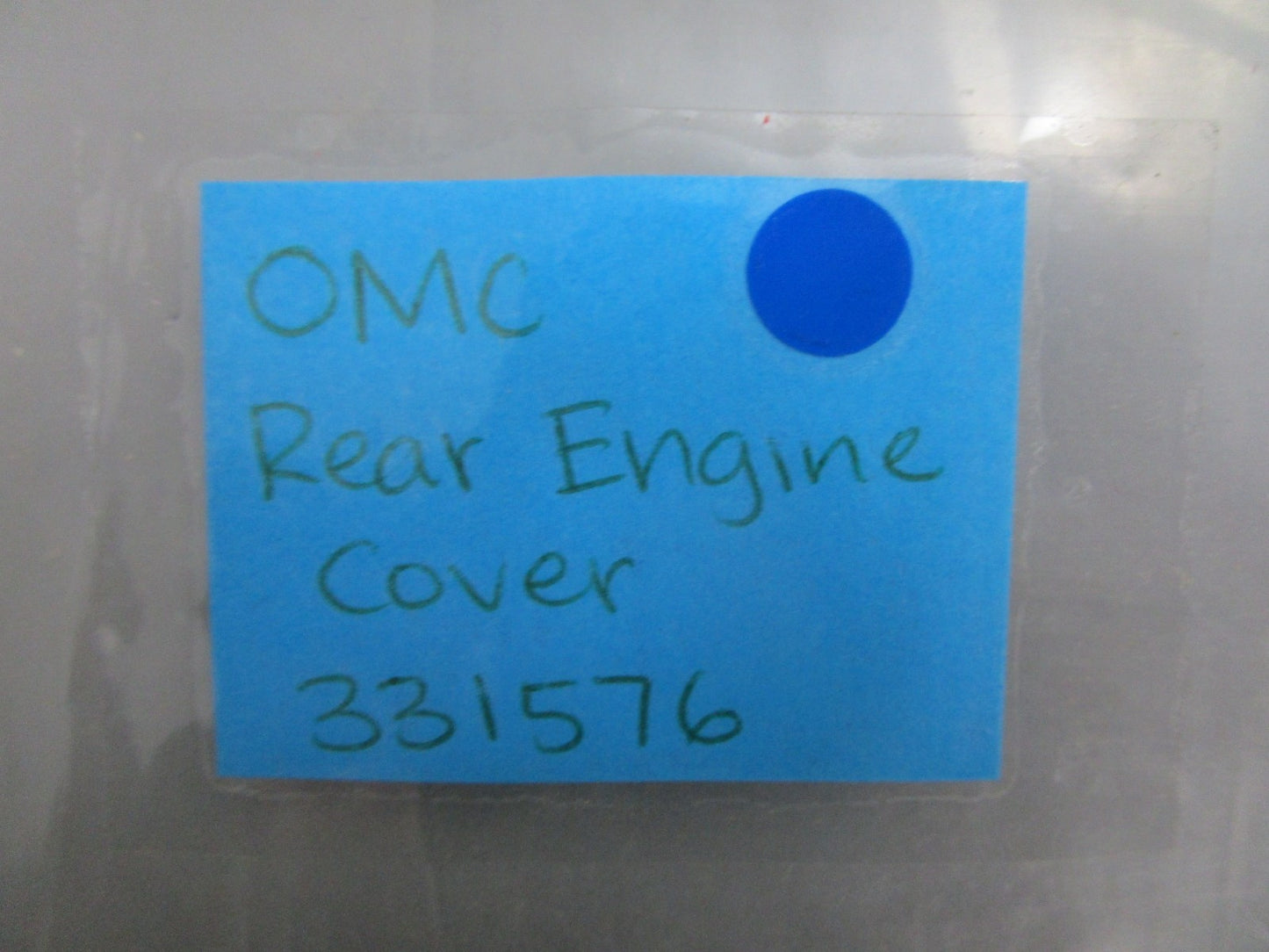 *NEW OEM* 0820 OMC Johnson Evinrude Rear Engine Cover 331576 0331576