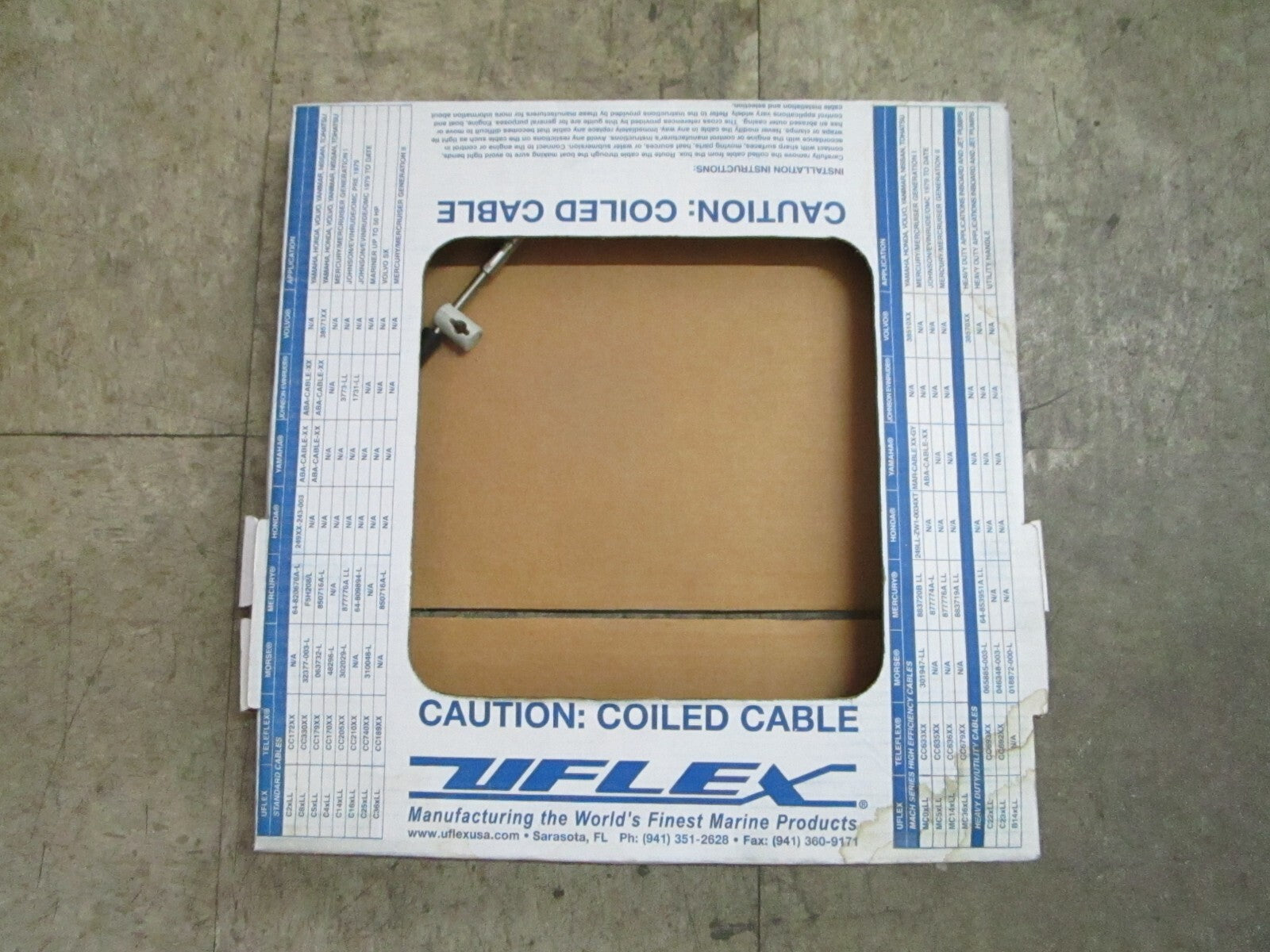 *NEW* 0820 Uflex 23' Control Cable MACH36X23
