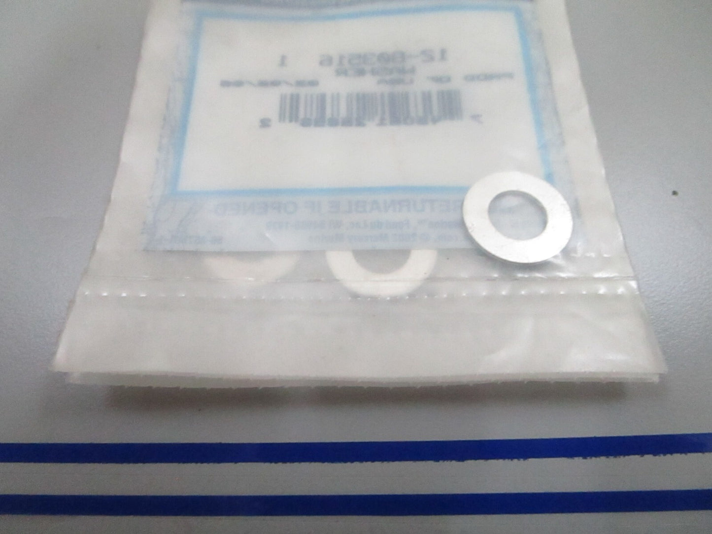 *NEW OEM* (LOT OF 3) 0810 Mercury Quicksilver Washer 12-803516 1