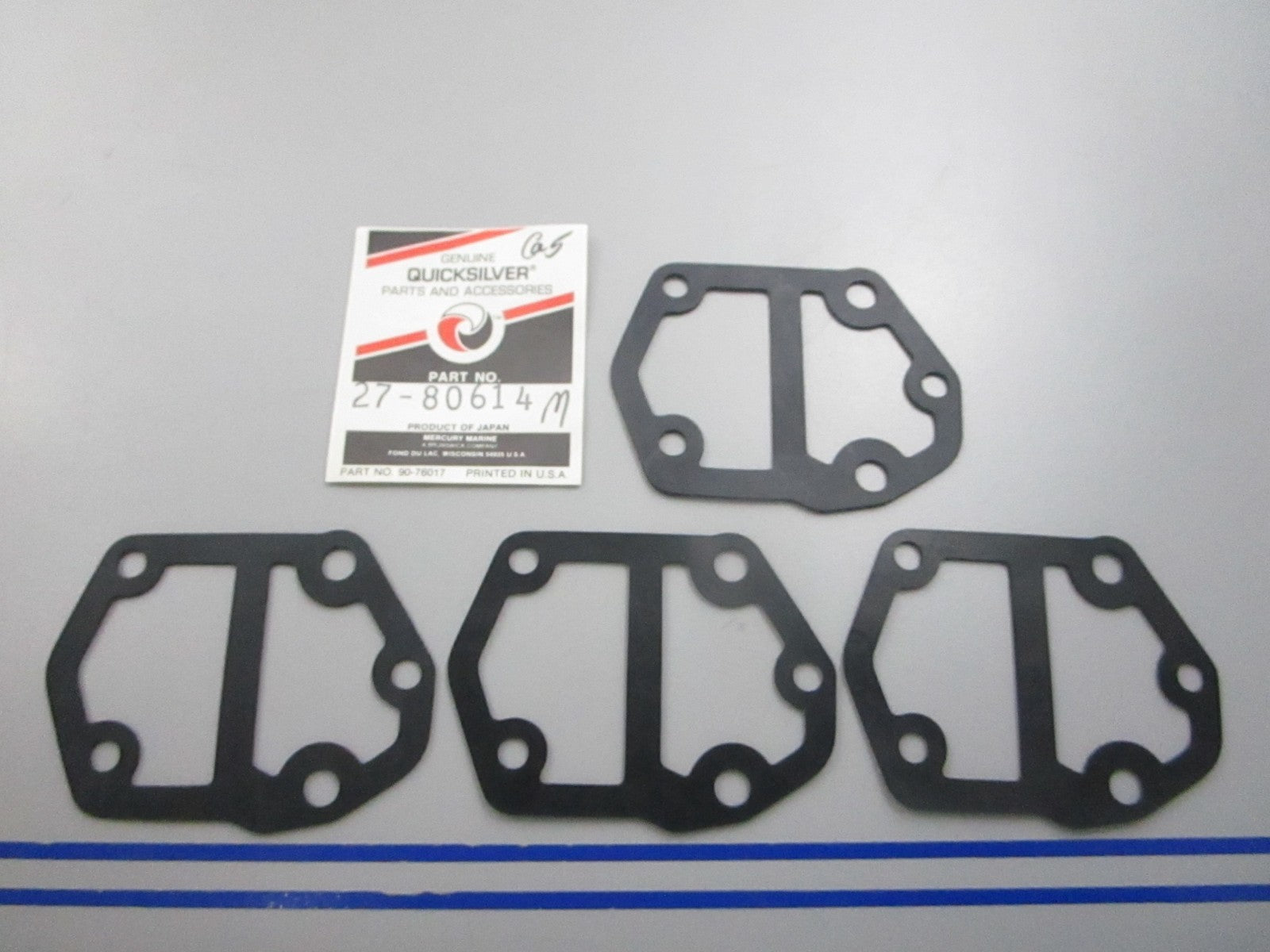 NEW OEM (LOT OF 4) 27-80614M Mercury Quicksilver Gasket 0810