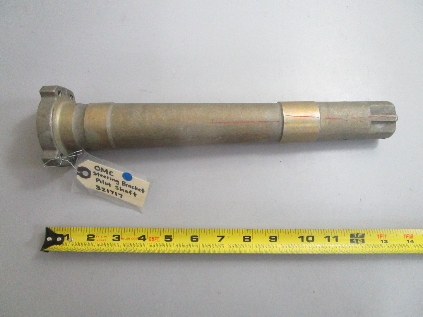 *NEW OEM* 0820 OMC Johnson Evinrude Steering Bracket Pilot Shaft 321717 0321717