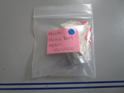 *NEW OEM* 0810 Honda Flange Bolt 95801-1205500