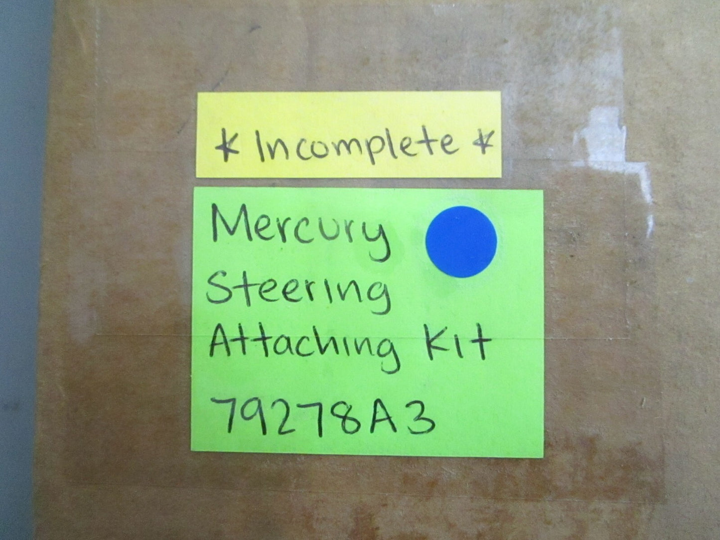 *NEW OEM* 0820 Mercury Quicksilver Steering Attaching Kit 79278A3