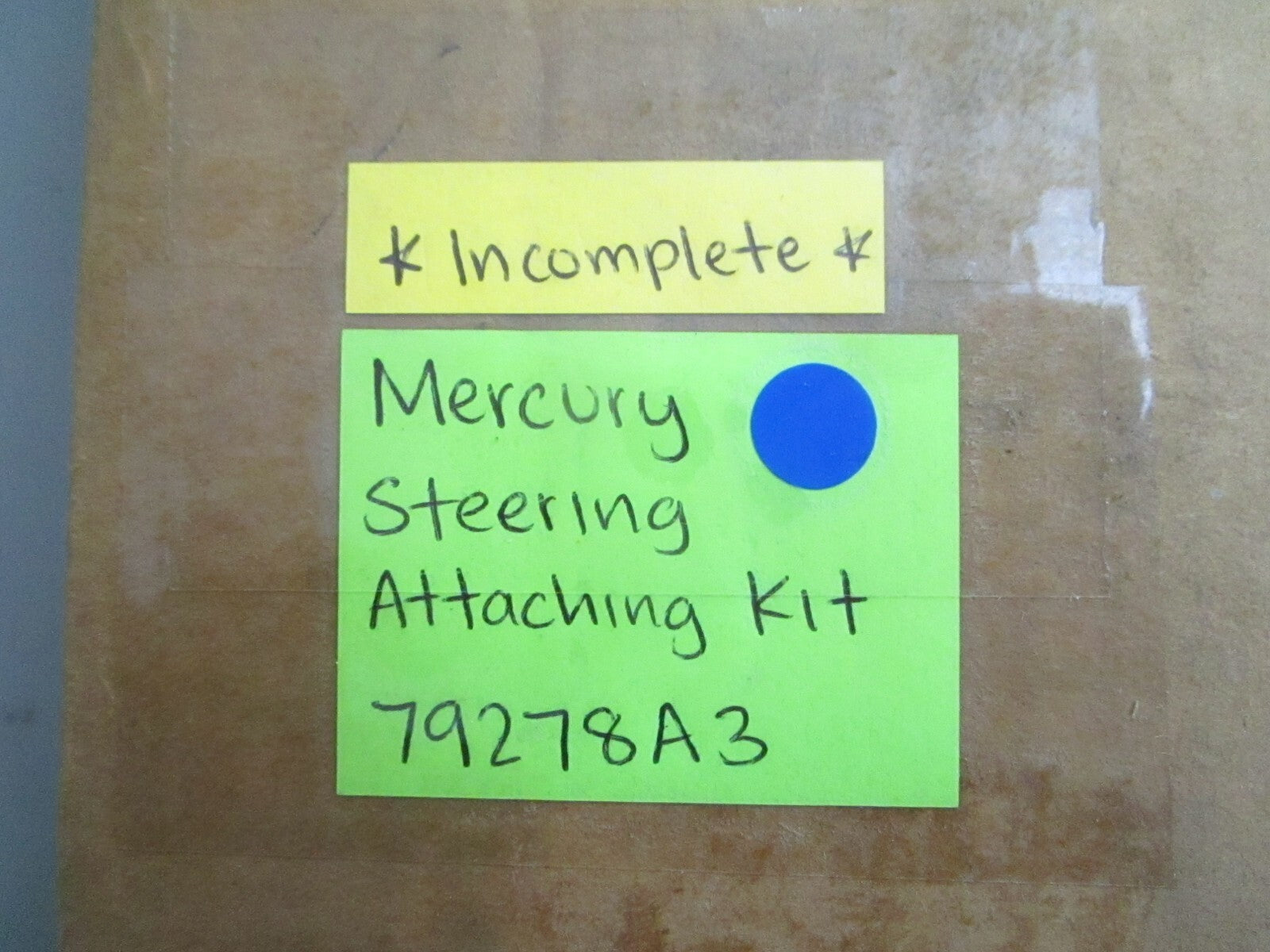 *NEW OEM* 0820 Mercury Quicksilver Steering Attaching Kit 79278A3