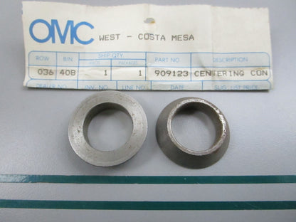 NEW OEM (LOT OF 2) 909123 0909123 OMC Johnson Evinrude Centering Cone 0810