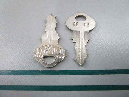 NEW OEM (LOT OF 2) 501527 0501527 OMC Johnson Evinrude KF 12 Ignition Key 0810