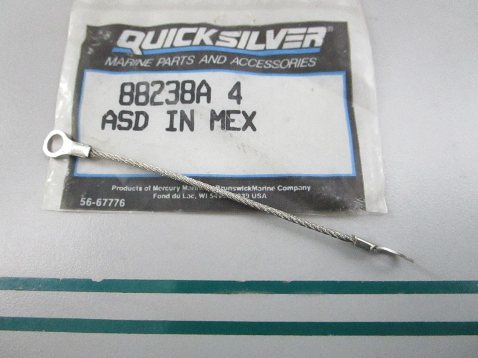 NEW OEM 88238A4 Mercury Quicksilver Ground Cable 0810