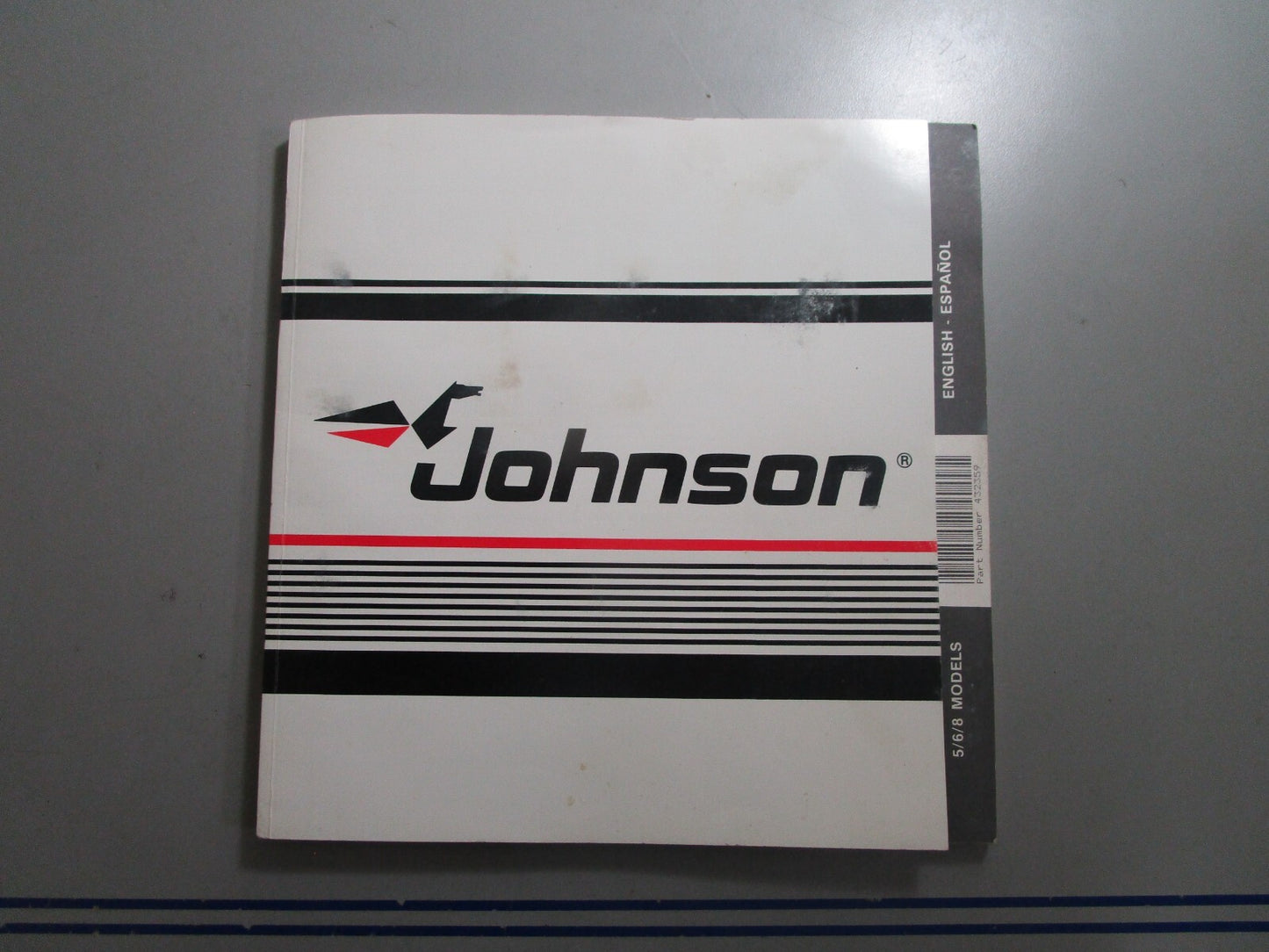 *NEW OEM* 0720 Johnson Evinrude 5/6/8  Models Operations Manual 432359 0432359