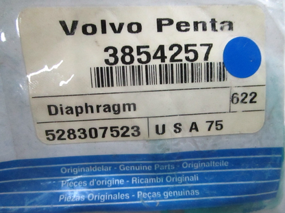 *NEW OEM* 0810 Volvo Penta Diaphragm 3854257