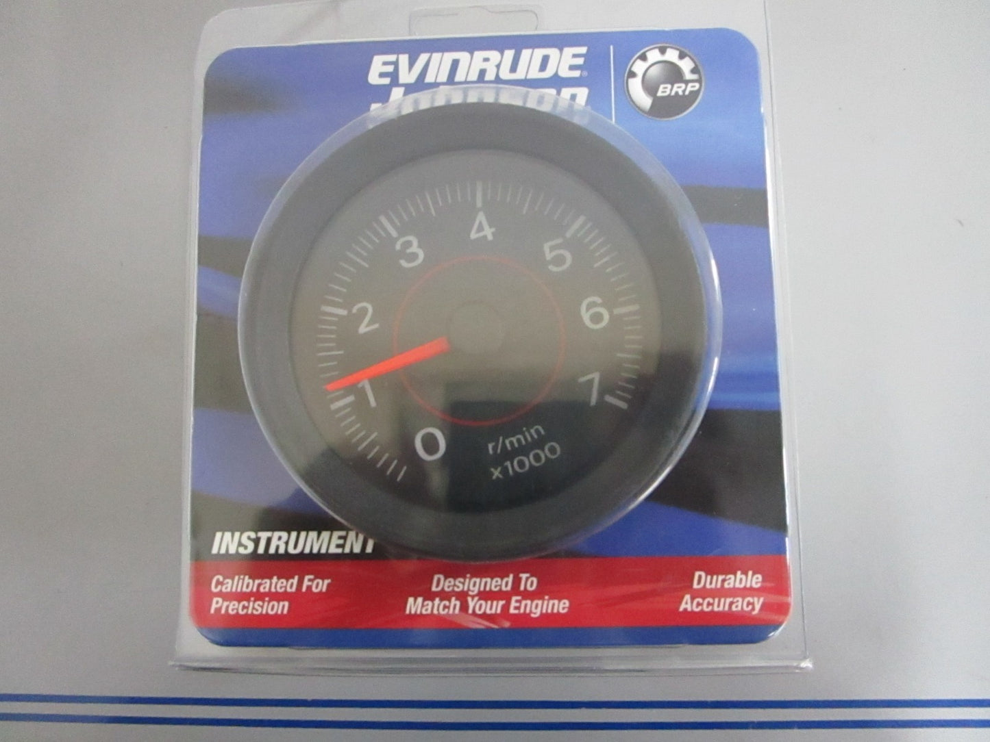 *NEW OEM* 0820 OMC Johnson Evinrude Tech Tachometer 5, 6, 10 Pulse 174985 017498