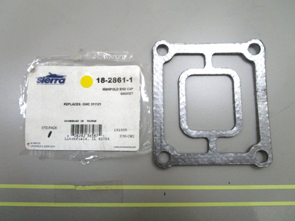 *NEW* 0750 Sierra MANIFOLD CAP GASKET 18-2861-1