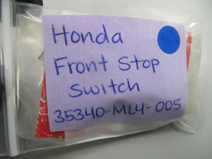 *NEW OEM* 0810 Honda Front Stop Switch 35340-ML4-005
