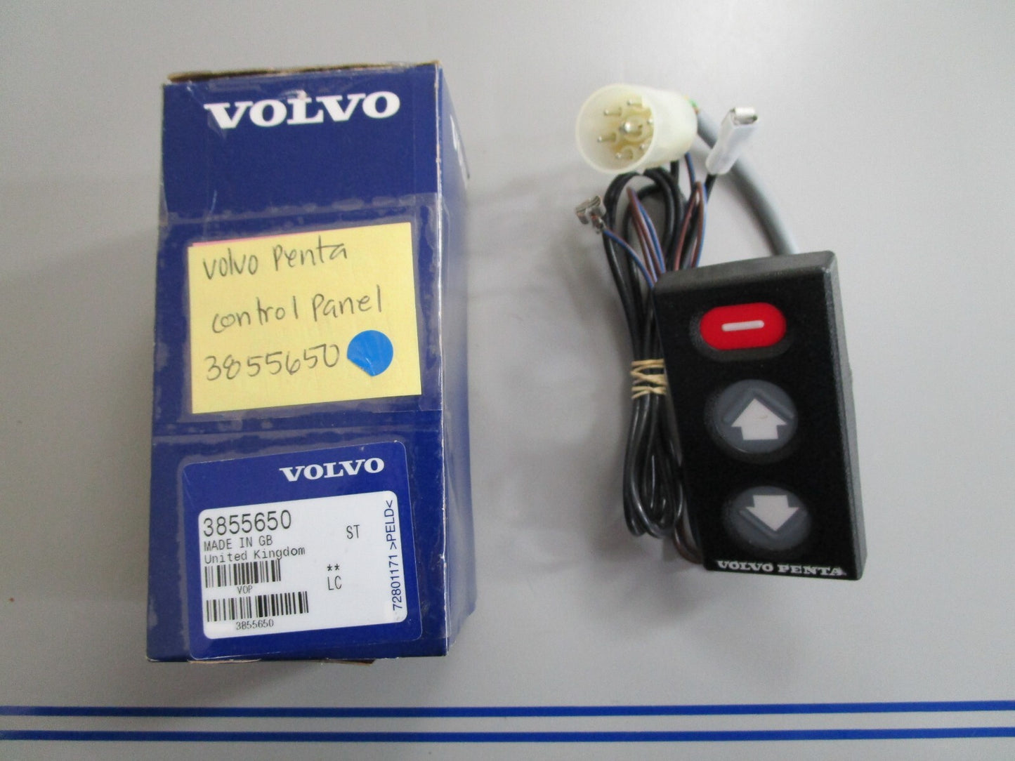 *NEW OEM* 0820 Volvo Penta Control Panel 3855650