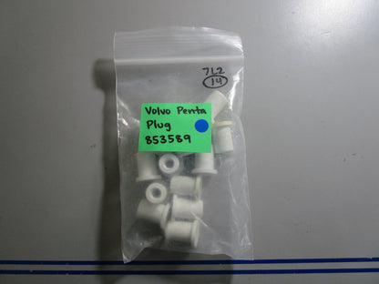 *NEW OEM* (LOT OF 2) 0810 Volvo Penta Plug 853589