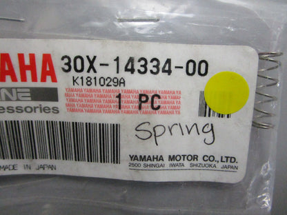 *NEW OEM* 0810 Yamaha Spring 30X-14334-00