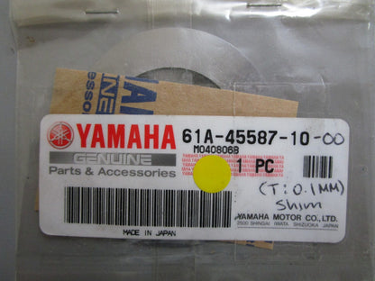 *NEW OEM* 0810 Yamaha (T: 0.1MM) Shim 61A-45587-10-00