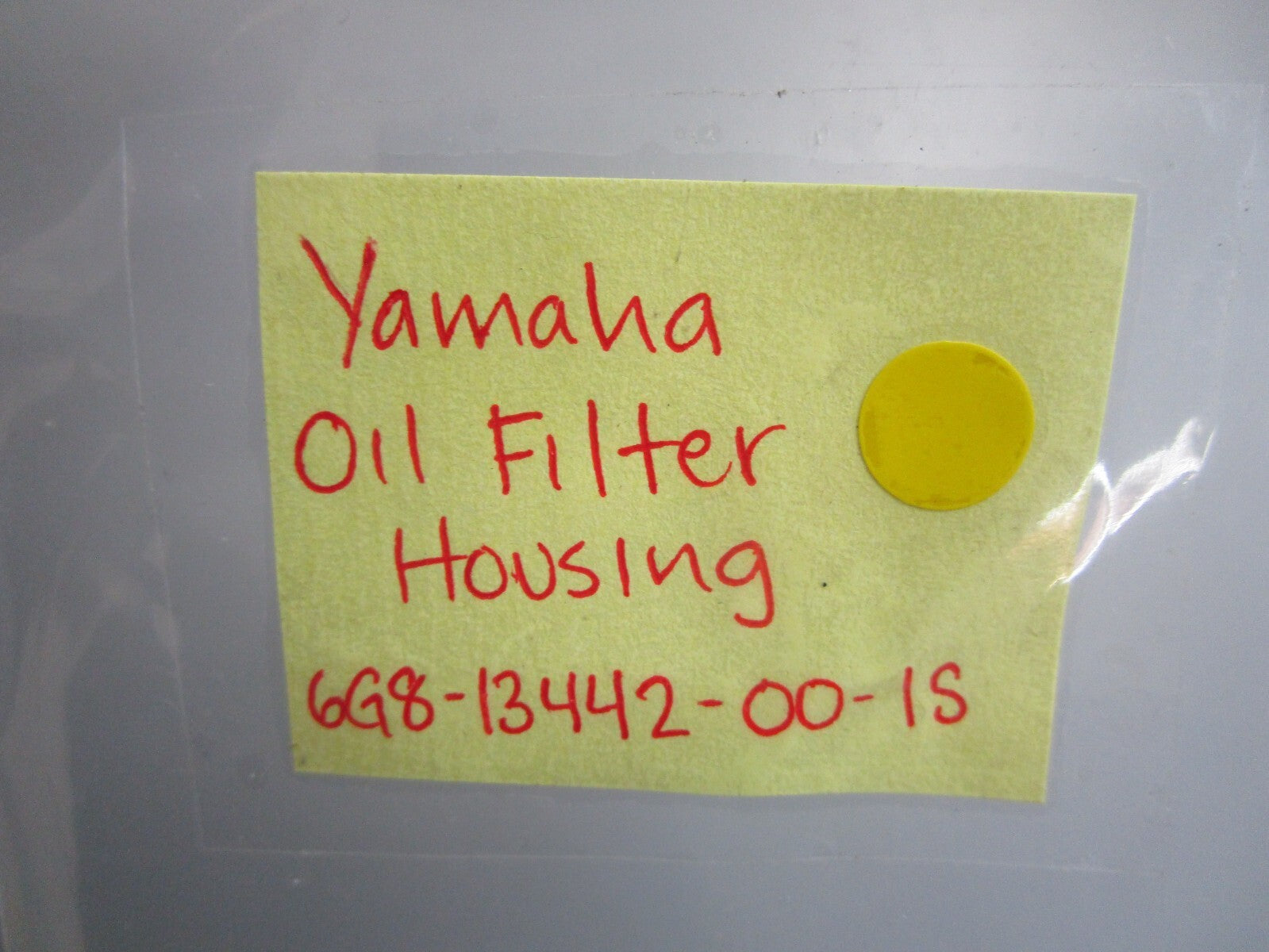 *NEW OEM* 0820 Yamaha Oil Filter Housing 6G8-13442-00-1S