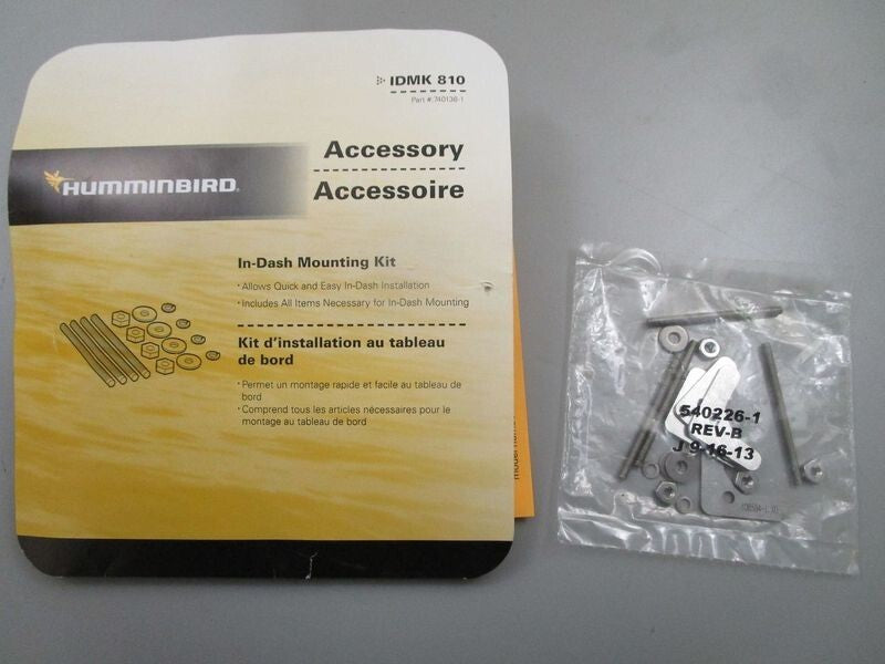 *NEW OEM* 0770 Humminbird In-Dash Mounting Kit 1DMK 810 740136-1