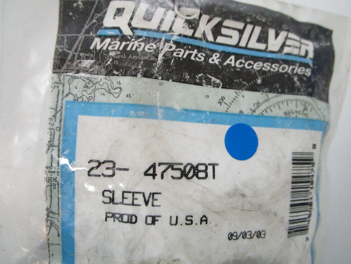 NEW OEM Mercury Quicksilver 23-47508T Sleeve 0810