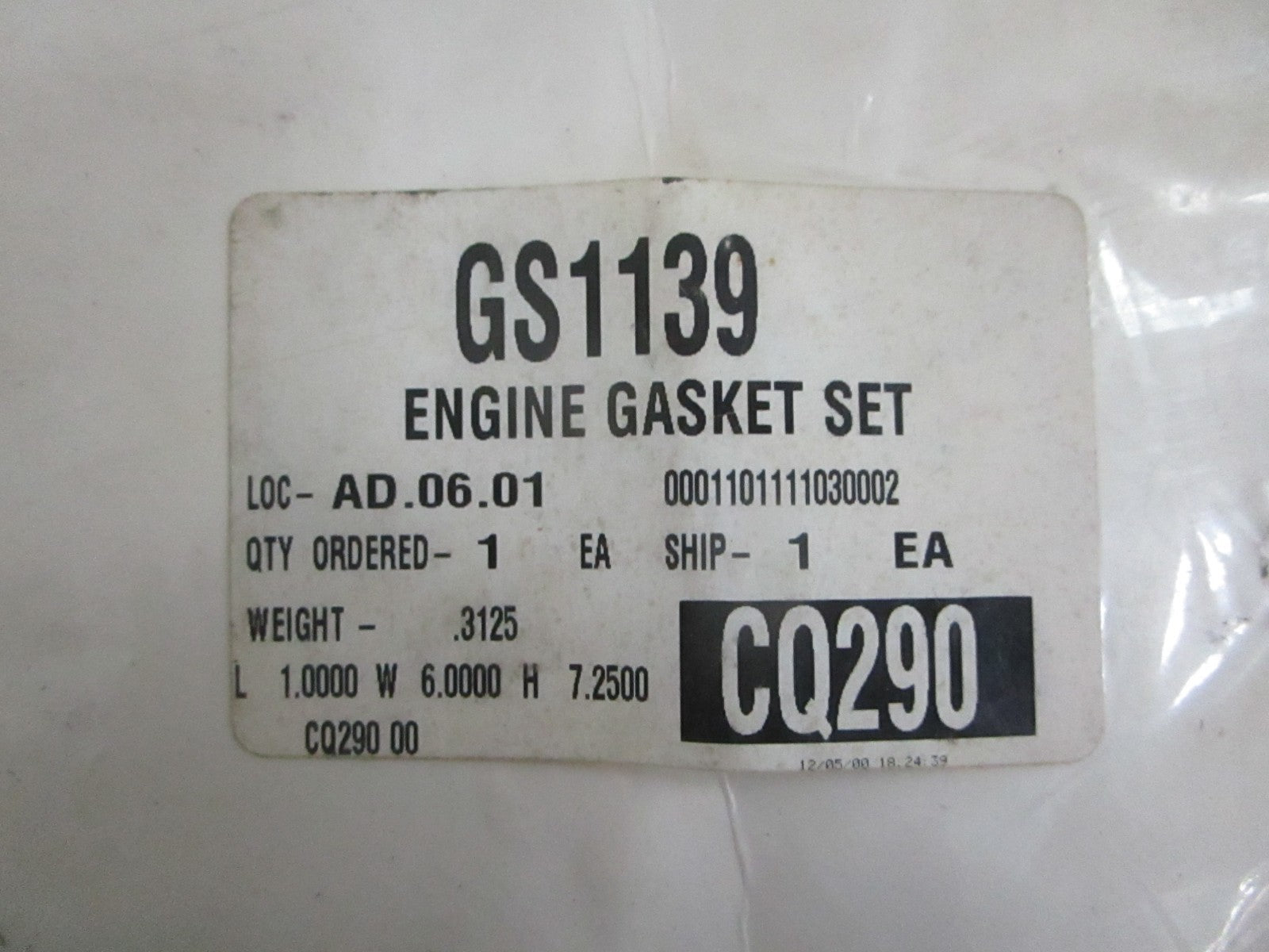 NEW OEM 711139 Winderosa Gasket Set 0820