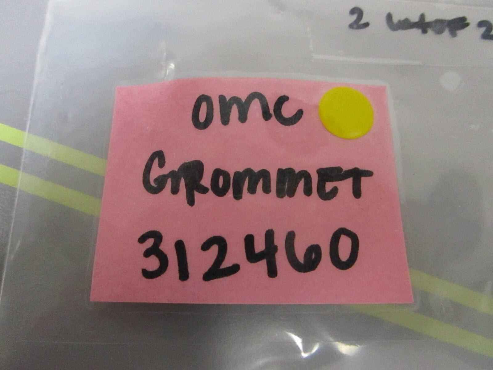 *NEW OEM* (LOT OF 2) 0810 OMC Johnson Evinrude Grommet 312460 0312460