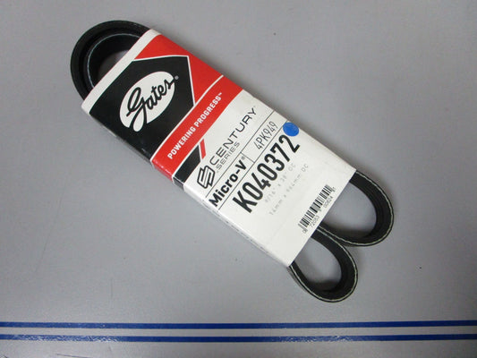 NEW K040372 Gates Micro-V 9/16" x 38" Serpentine Belt 0720