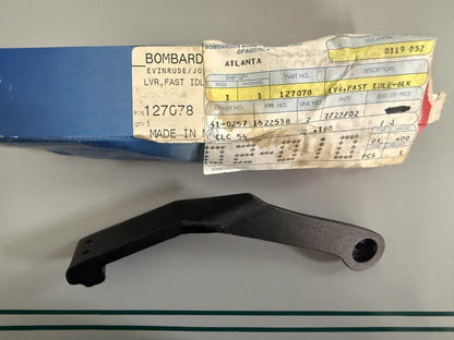 NEW OEM 127078 0127078 OMC Johnson Evinrude Fast Idler Lever 0820