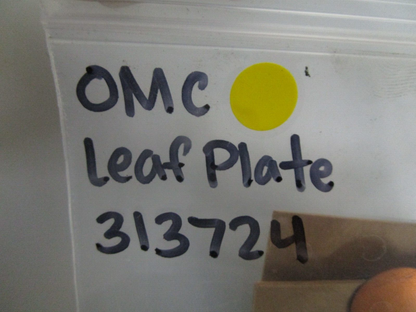 *NEW OEM* 0750 OMC Johnson Evinruide LEAF PLATE 313724 0313724