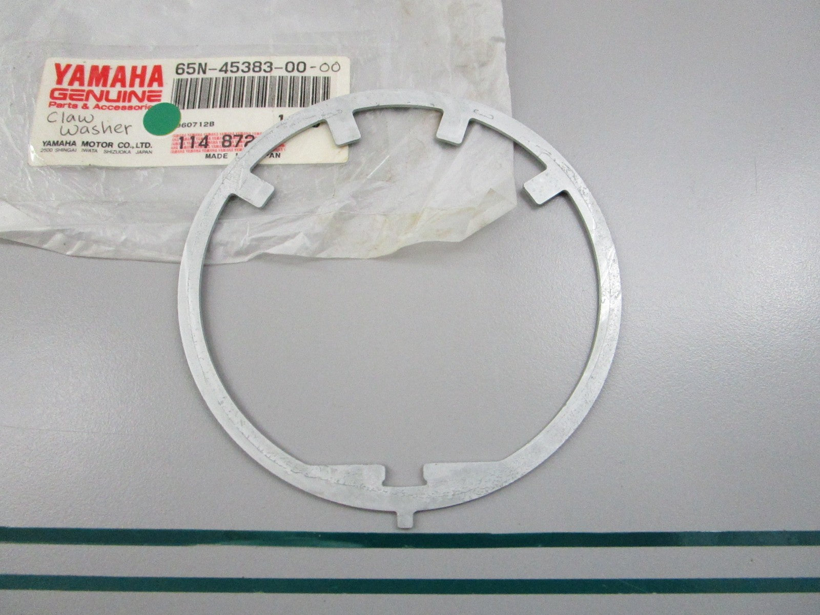 Yamaha NEW OEM Claw Washer 65N-45383-00-00 Lower Casing Drive Outboard 0810