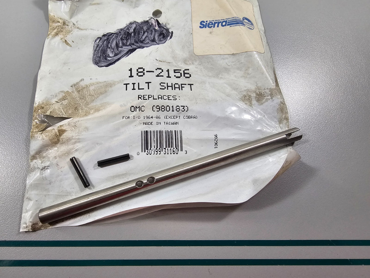 NEW 18-2156 Replaces: 980183 Sierra Tilt Shaft 0810
