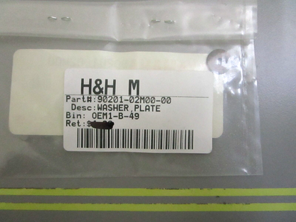 *NEW OEM* 0750 Yamaha PLATE WASHER 90201-02M00-00