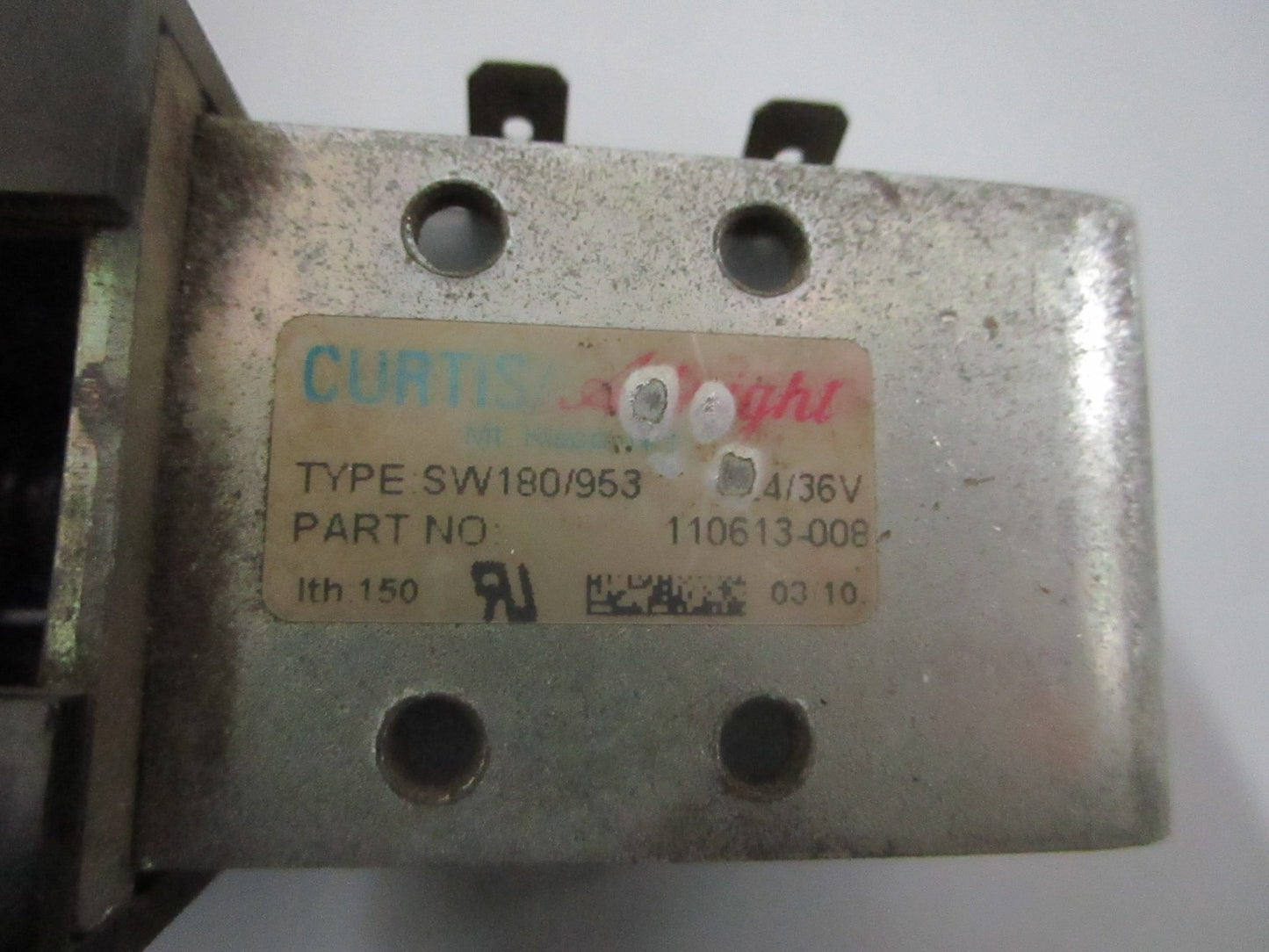 *NEW OEM* 0820 Curtis SW180/953 Contactor 110613-008