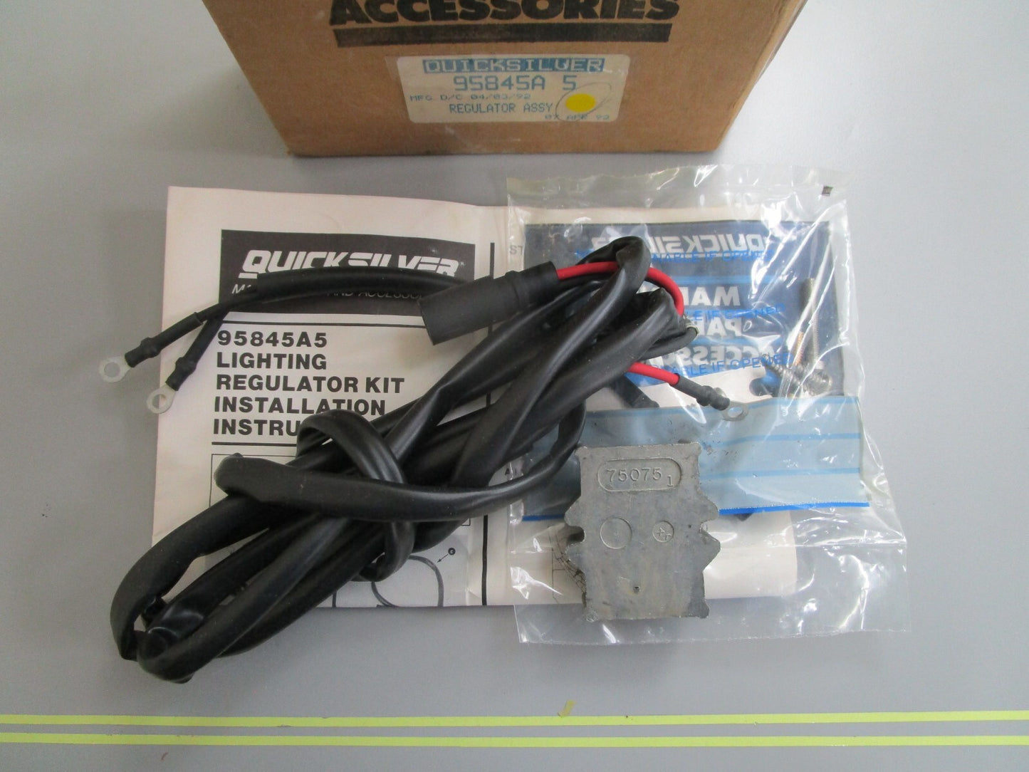 *NEW OEM* 0820 Mercury Quicksilver Regulator Assy 95845A 5