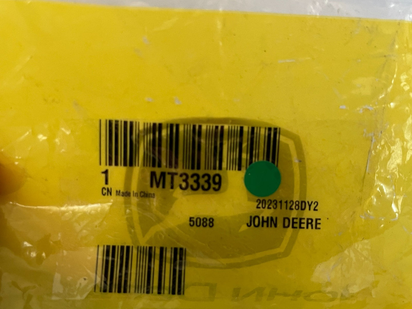 John Deere MT3339 NEW OEM Exhaust Sleeve M Series MT MC 2 Cylinder Tractor 0720