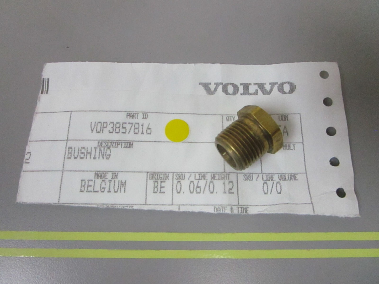 *NEW OEM* 0810 Volvo Penta Bushing 3857816
