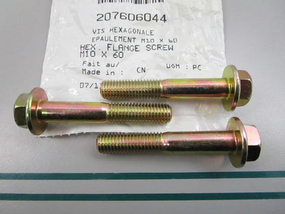 NEW (LOT OF 3) 207606044 Sea-Doo Hex. Flange Screw 0810