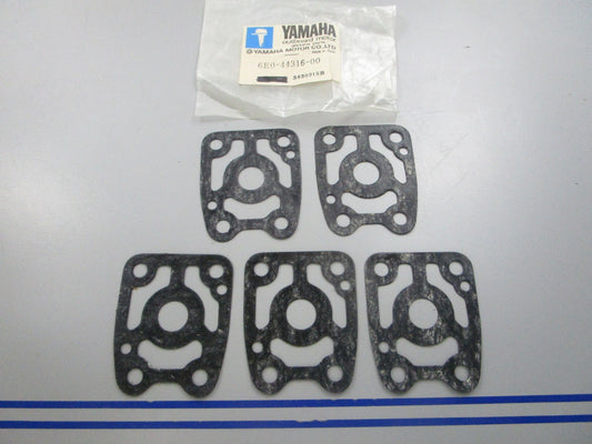NEW OEM (LOT OF 5) 6E0-44316-00-00 Yamaha Water Pump Gasket 0810