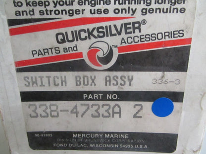 *NEW OEM* 0820 Mercury Quicksilver Switch Box Assy 338-4733A2