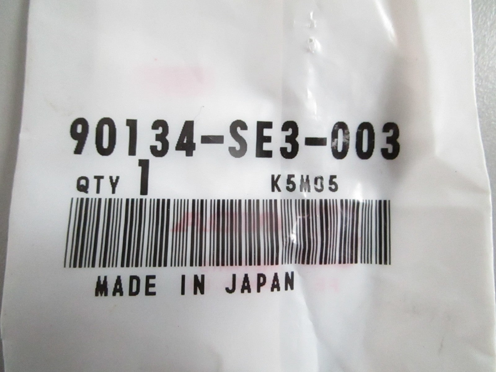 NEW OEM 90134-SE3-003 Honda Screw 0820