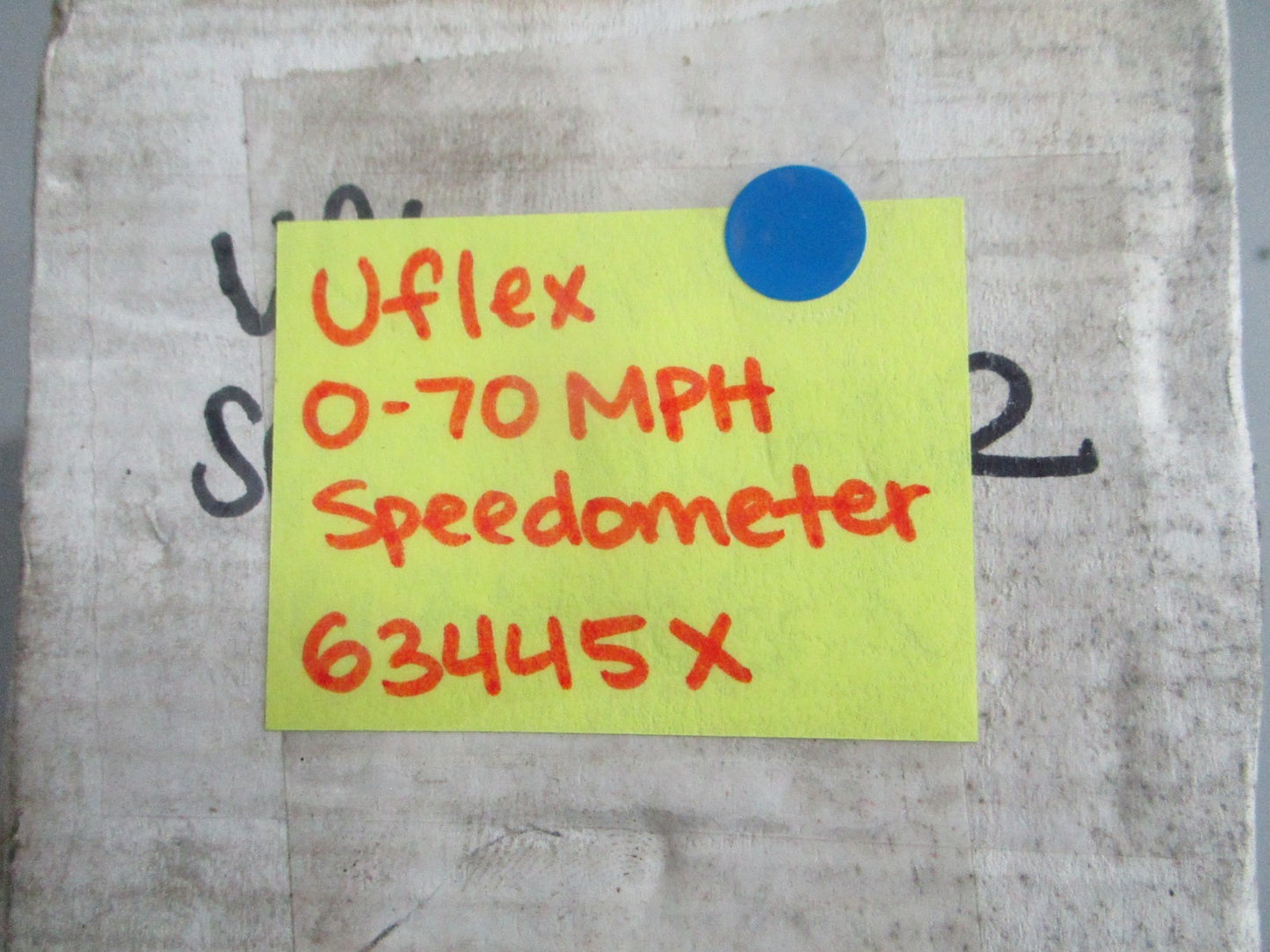 NEW OEM 63445X Uflex 0-70MPH Speedometer 0820