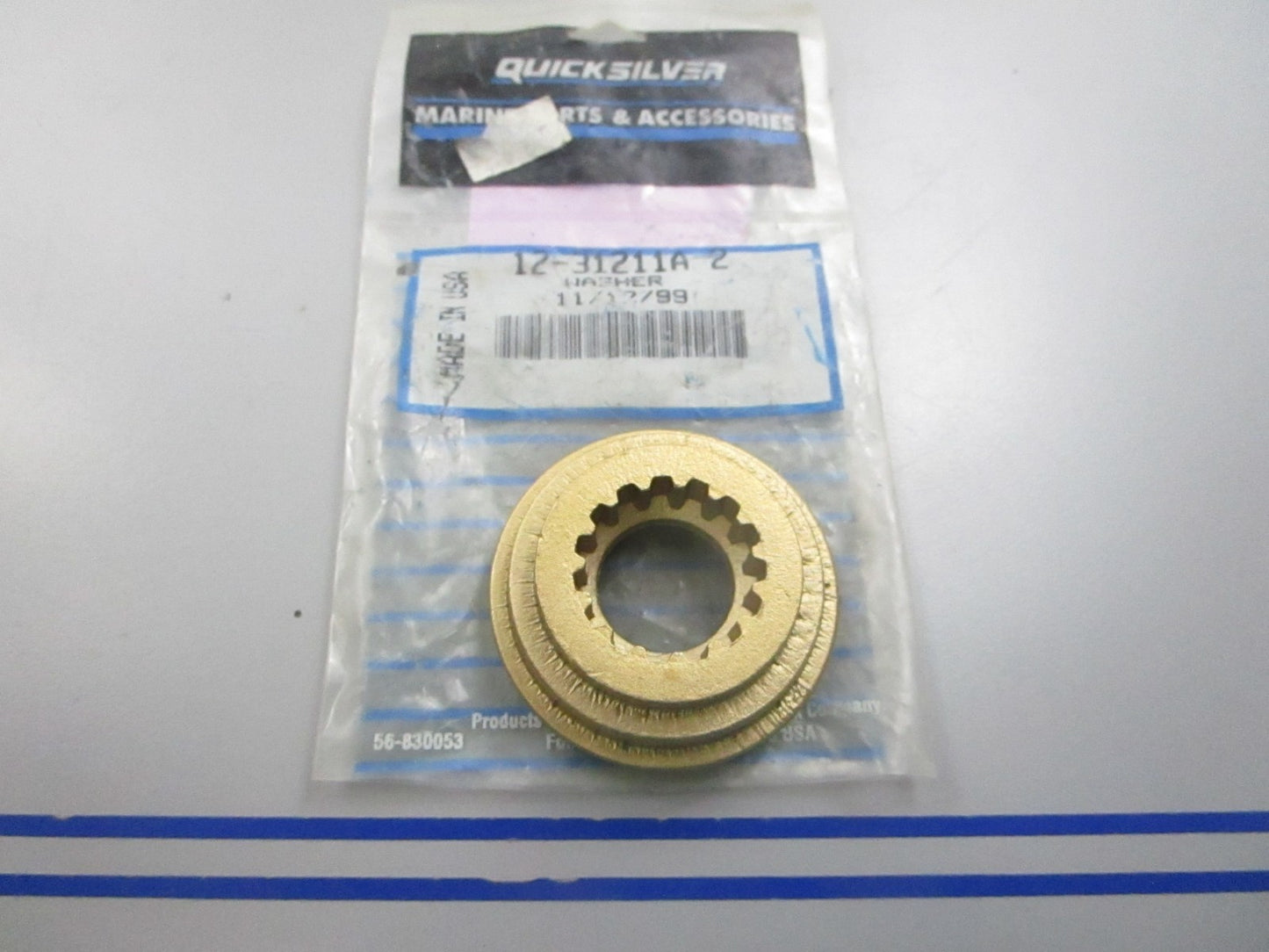 NEW OEM 12-31211A2 Mercury Quicksilver Washer 0810