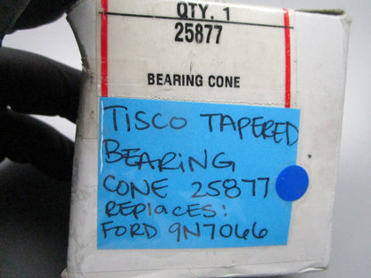 *NEW* 0810 Tisco Tapered Bearing Cone 25877 Replaces: Ford 9N7066