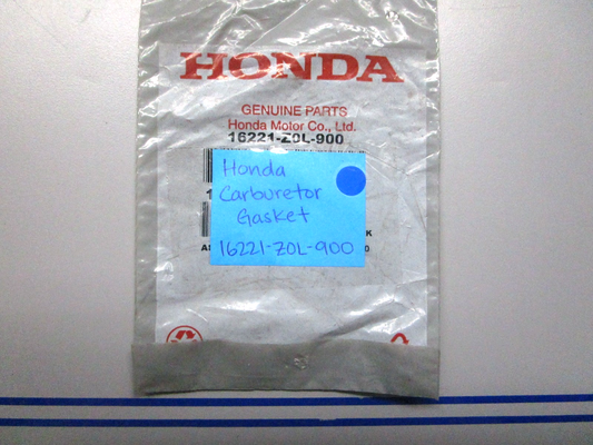 *NEW OEM* 0810 Honda Carburetor Gasket 16221-Z0L-900