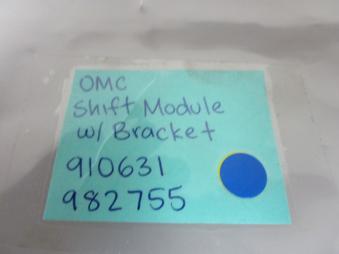 *NEW OEM* 0810 OMC Johnson Evinrude Shift Module w/ Bracket 910631 982755